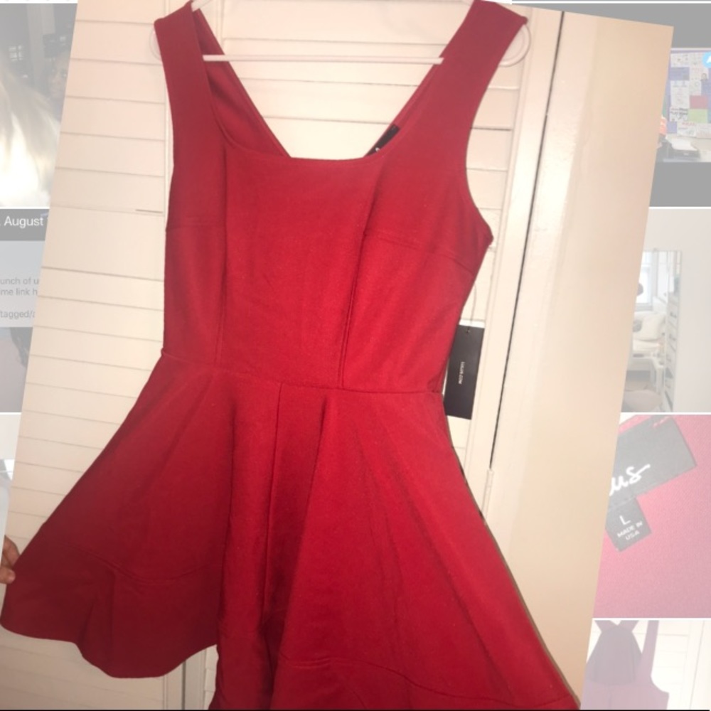 red homecoming dress from Lulu’s, price negotiable